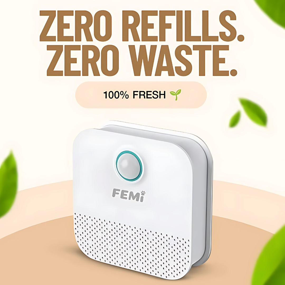 FemiFresh™ – Smart Pet Deodorizer for Litter & Home Freshness