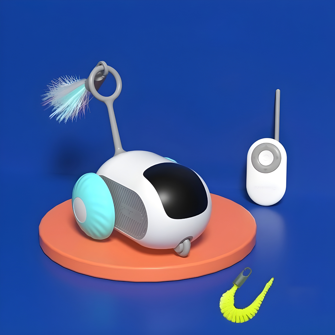 Whirlora™ – Smart Cat Toy Car | Auto-Chasing & Rechargeable