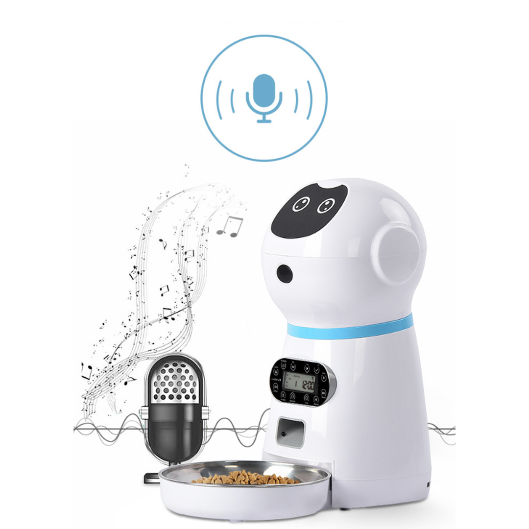 Pawtura™ – Smart Automatic Pet Feeder with Voice Control