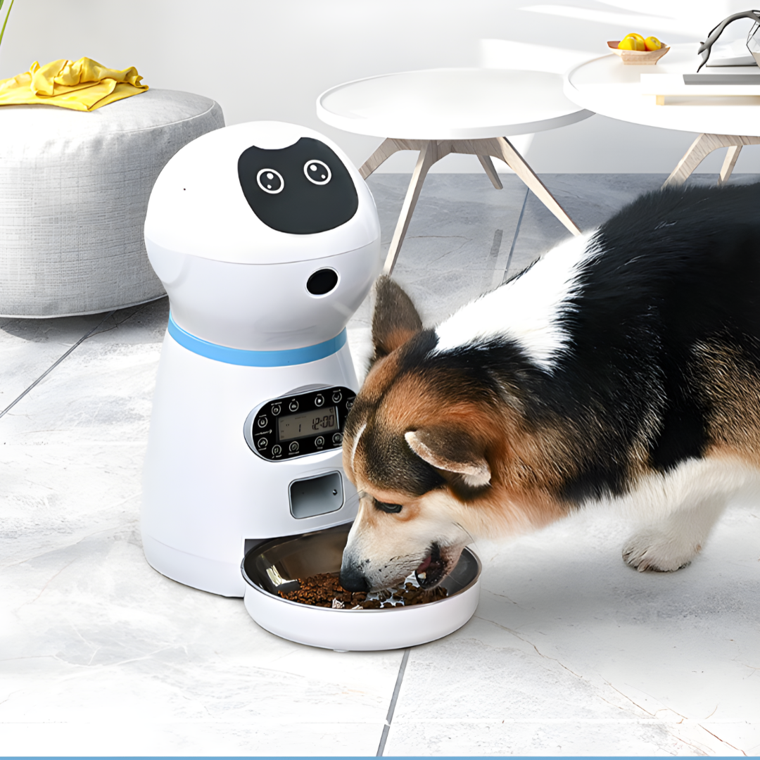 Pawtura™ – Smart Automatic Pet Feeder with Voice Control