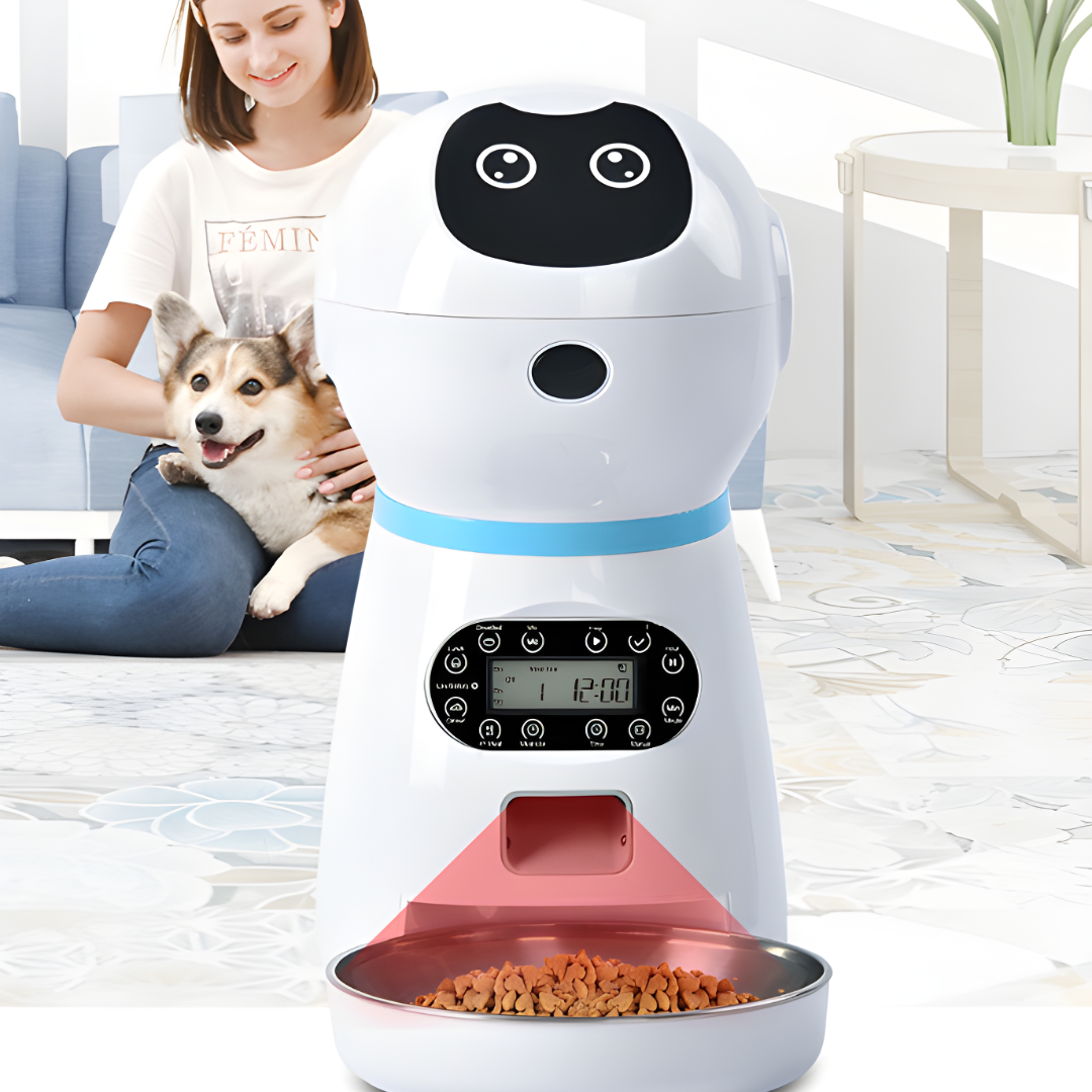 Pawtura™ – Smart Automatic Pet Feeder with Voice Control