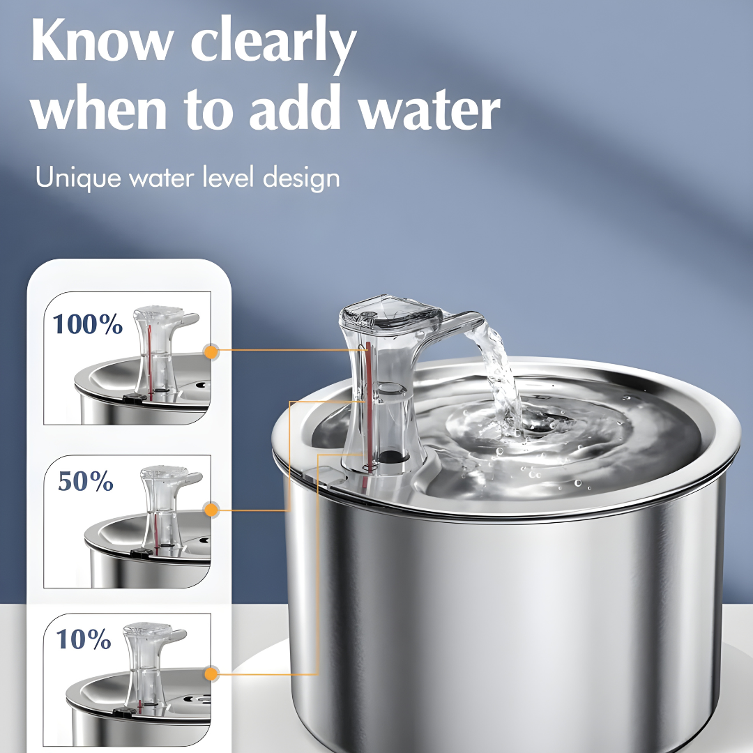 Whiskora™ – Automatic Cat Water Fountain with Sensor