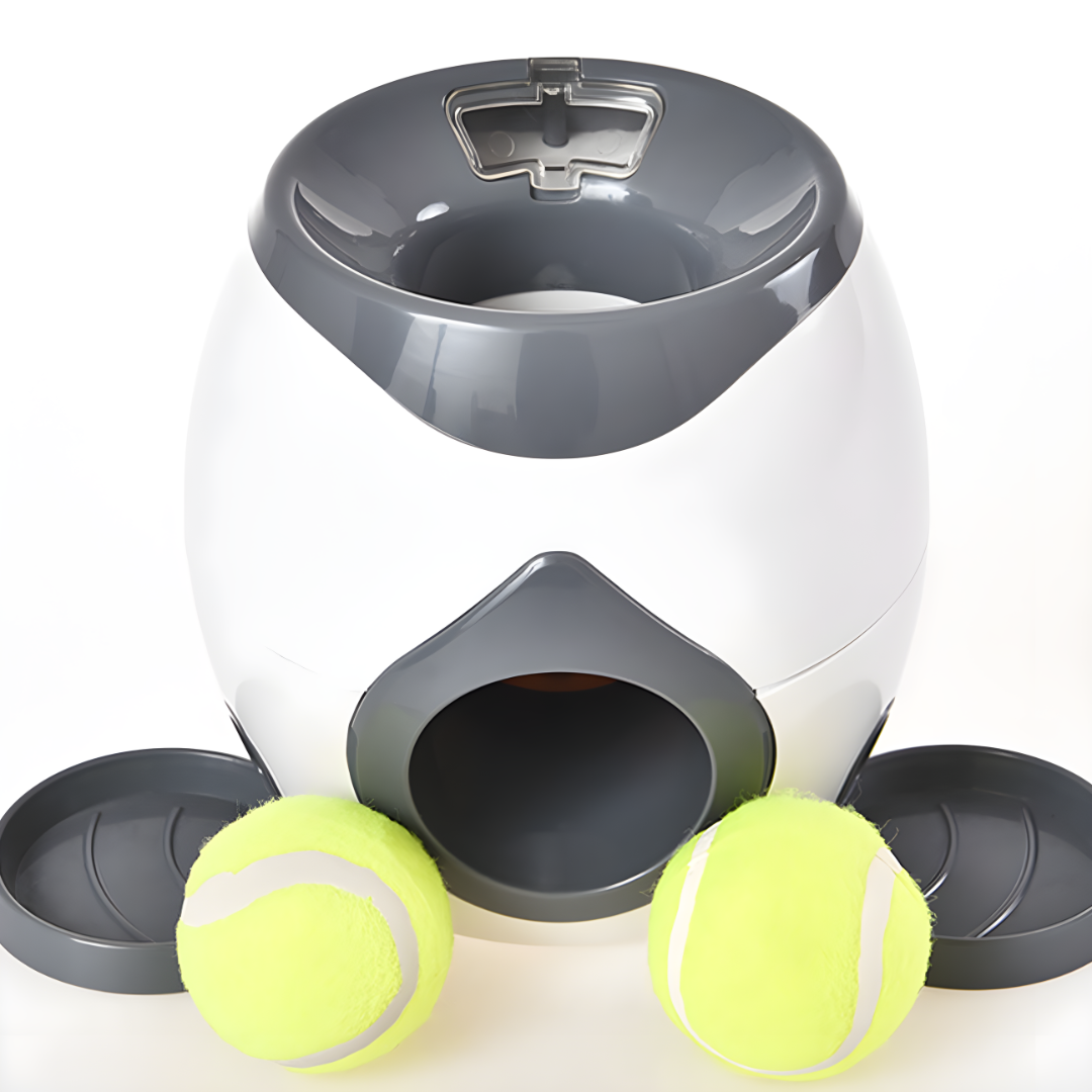 Fetchora™ – Smart Interactive Ball Feeder for Dogs & Cats
