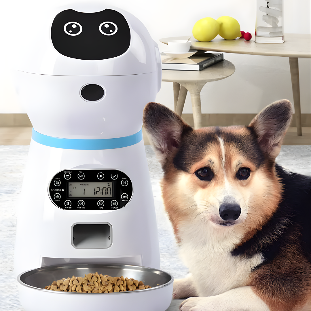 Pawtura™ – Smart Automatic Pet Feeder with Voice Control