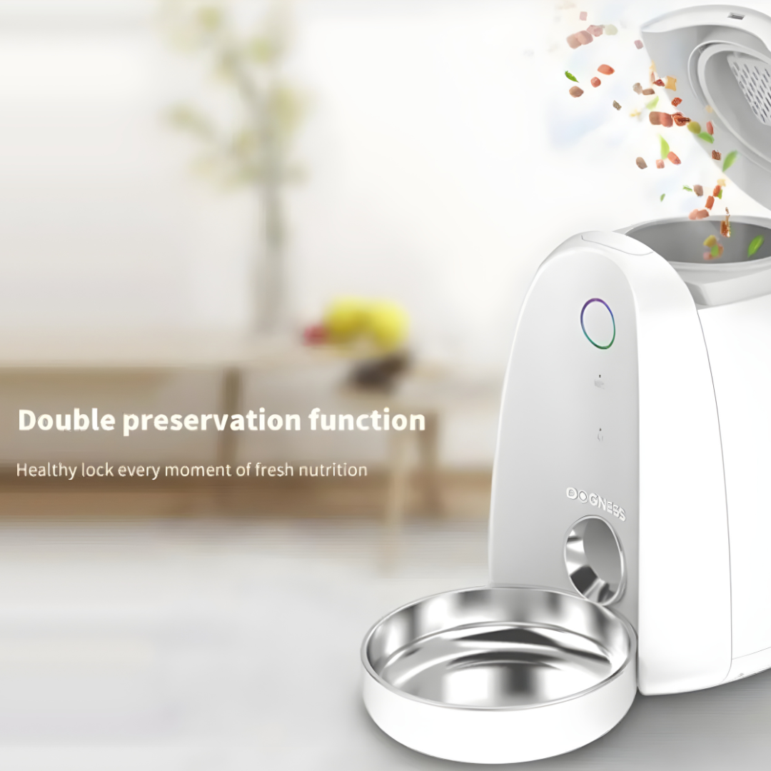 Pawtura – WiFi Smart Pet Feeder 2L for Cats & Small Dogs