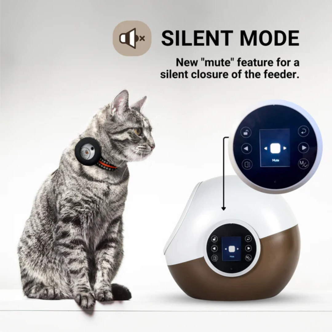 Lunara – Automatic RFID Pet Feeder for Cats & Small Dogs
