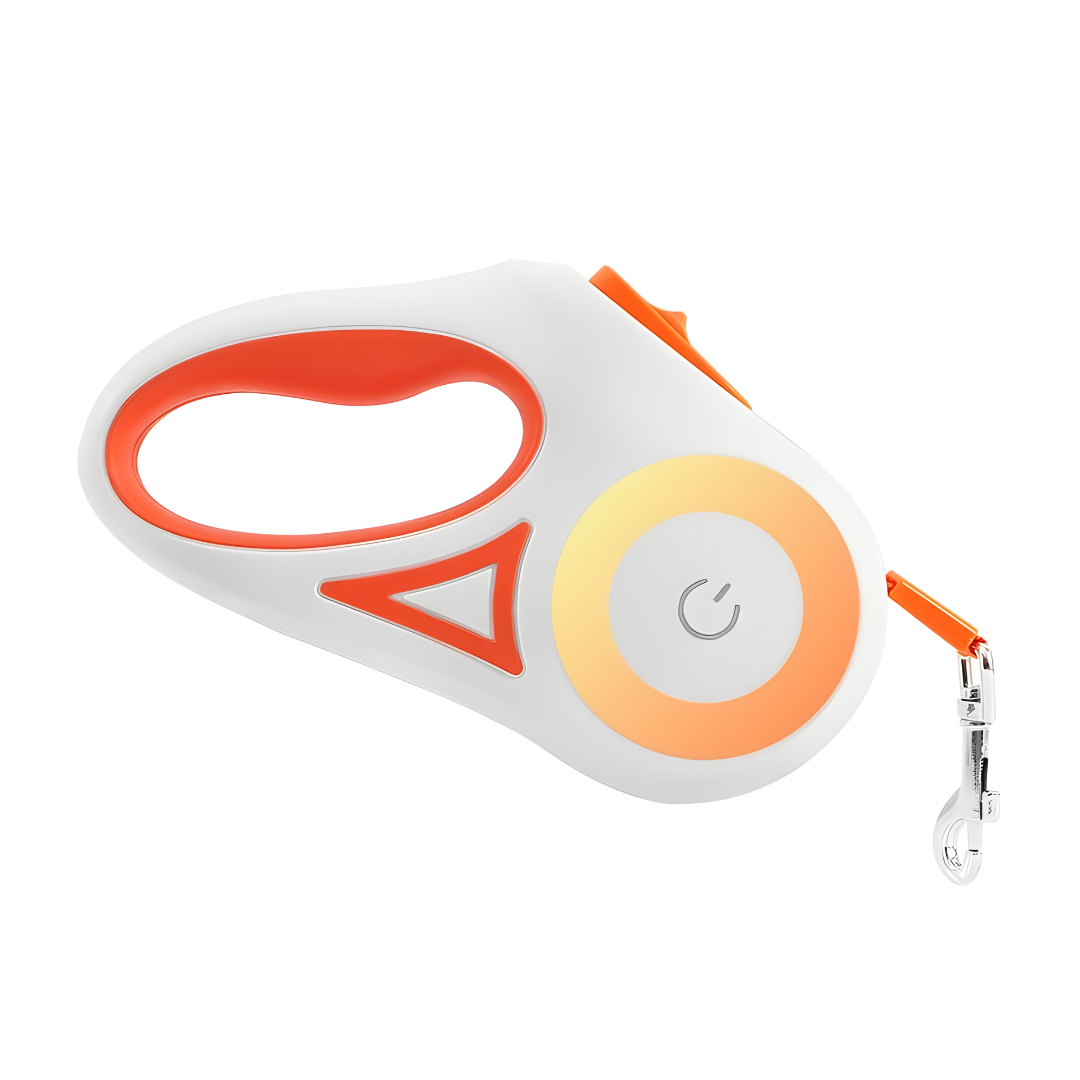 LunaraPets™ – Retractable Dog Leash with LED Light & Collar Set