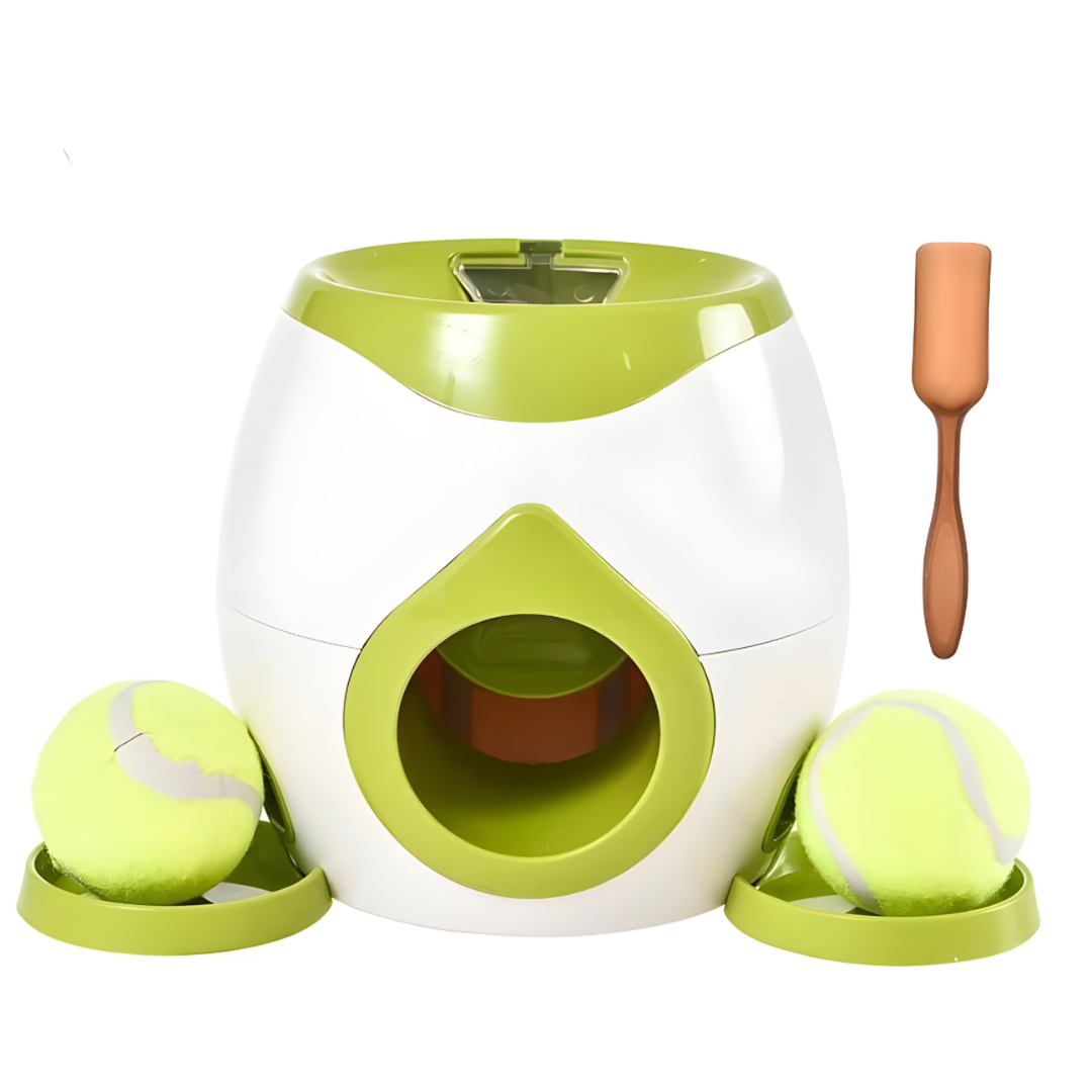 Fetchora™ – Smart Interactive Ball Feeder for Dogs & Cats
