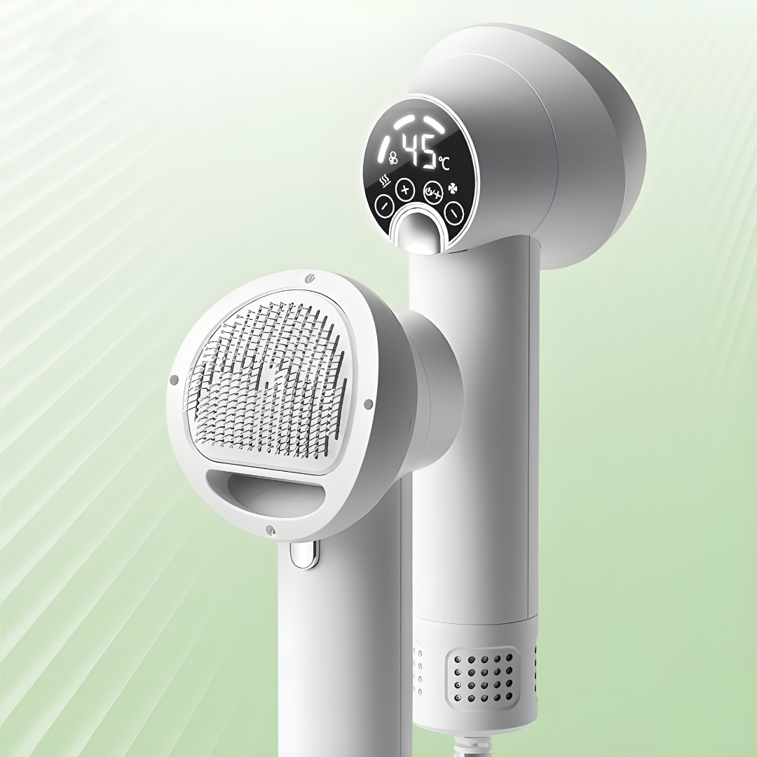Pawdrya™ – Smart Pet Hair Dryer & Comb for Dogs & Cats