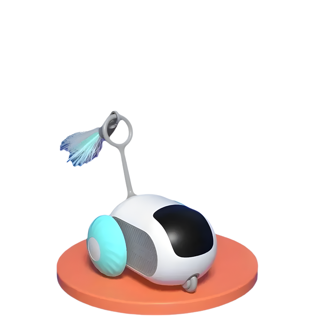 Whirlora™ – Smart Cat Toy Car | Auto-Chasing & Rechargeable