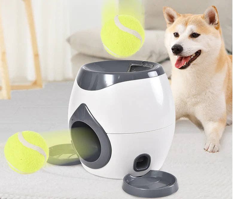 Fetchora™ – Smart Interactive Ball Feeder for Dogs & Cats