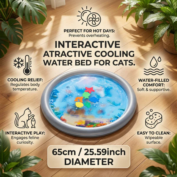 Aquapawra – Interactive Cooling Water Bed for Cats & Small Pets