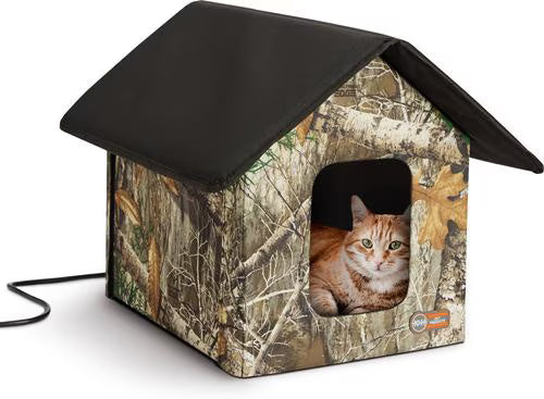 Whiskora – Outdoor Heated Cat House Shelter for Winter & Outdoor Cats