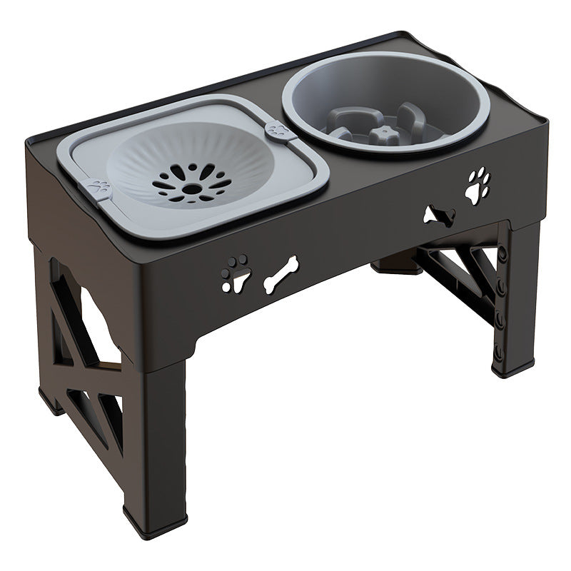 Bowlvera – Adjustable Slow Feed Pet Bowl with Anti-Slip Stand for Dogs & Cats