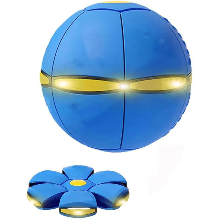 Pawzora – Transforming Flying Disc Dog Toy Ball
