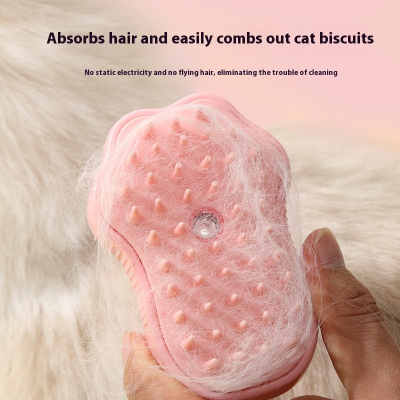 Furrada – Electric Steam Pet Brush for Grooming, Massage & Easy Hair Removal