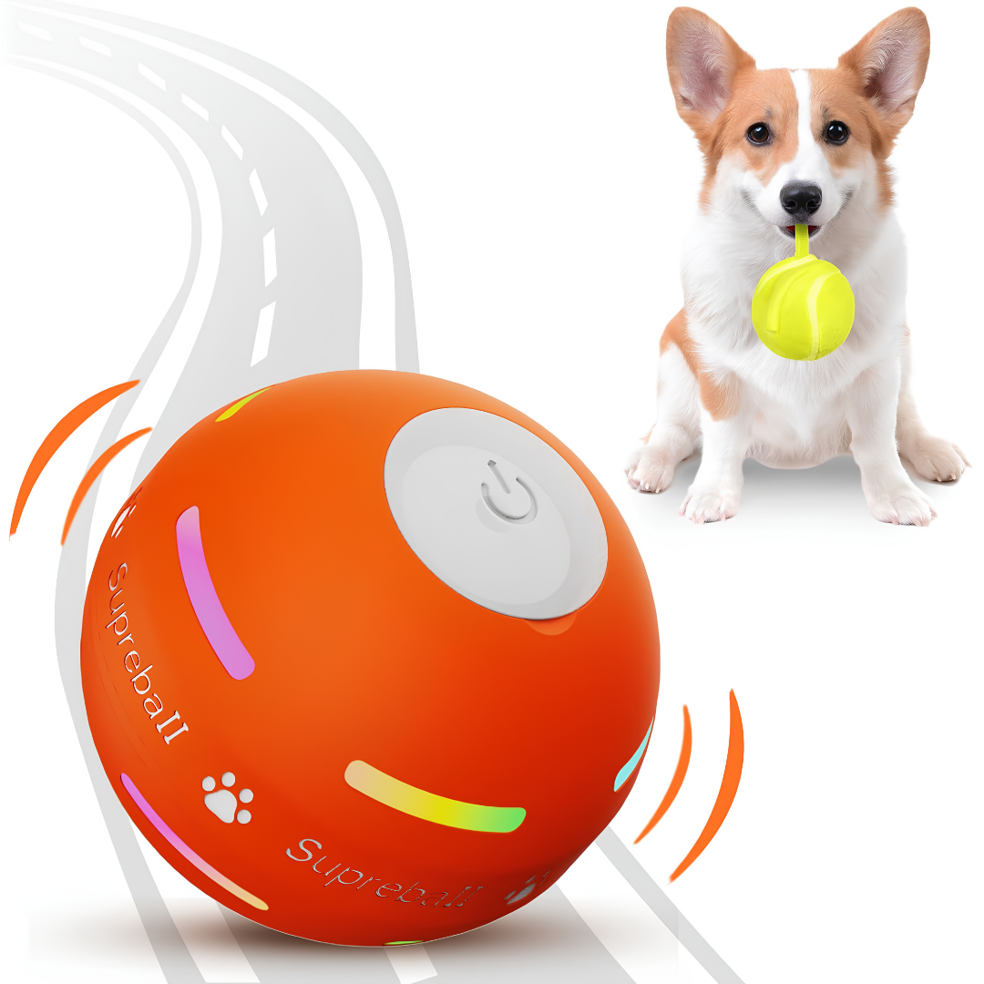 Lunaro™ – Interactive Smart Bouncing Ball Dog & Cat Toy