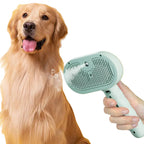 Pawmora – Steam Mist Pet Grooming Brush for Dogs & Cats