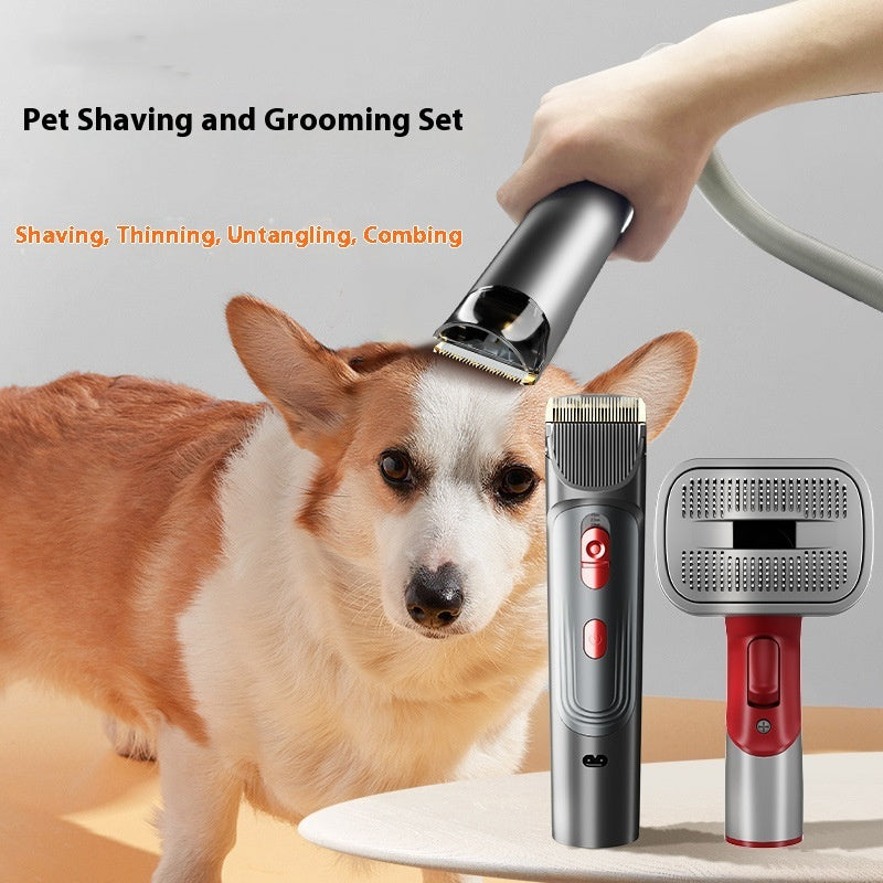 Lunipaw – All-in-One Pet Grooming Vacuum Kit