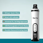 Lunarapaws – Silent Nail Grinder for Dogs & Cats
