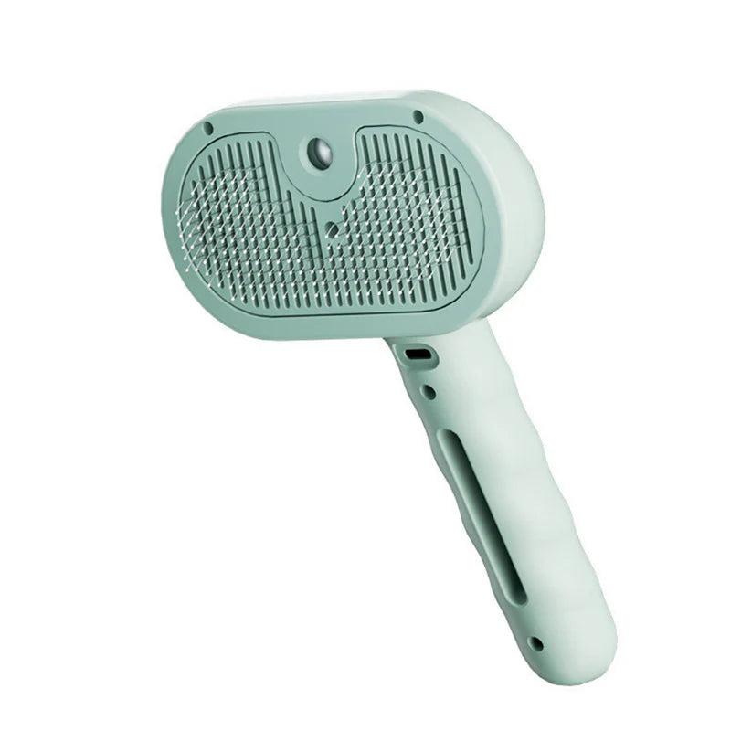 Pawmora – Steam Mist Pet Grooming Brush for Dogs & Cats