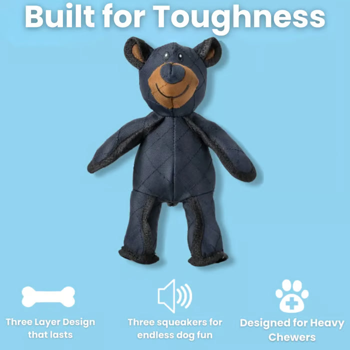 Tuffora – Durable Bear Dog Chew Toy for Aggressive Chewers