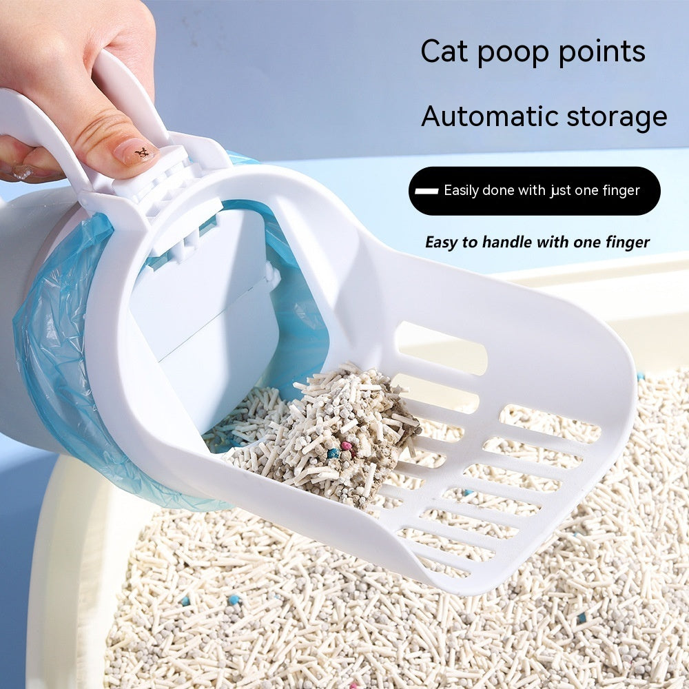 Lunipaw – Smart Cat Litter Shovel with Built-In Trash Bags