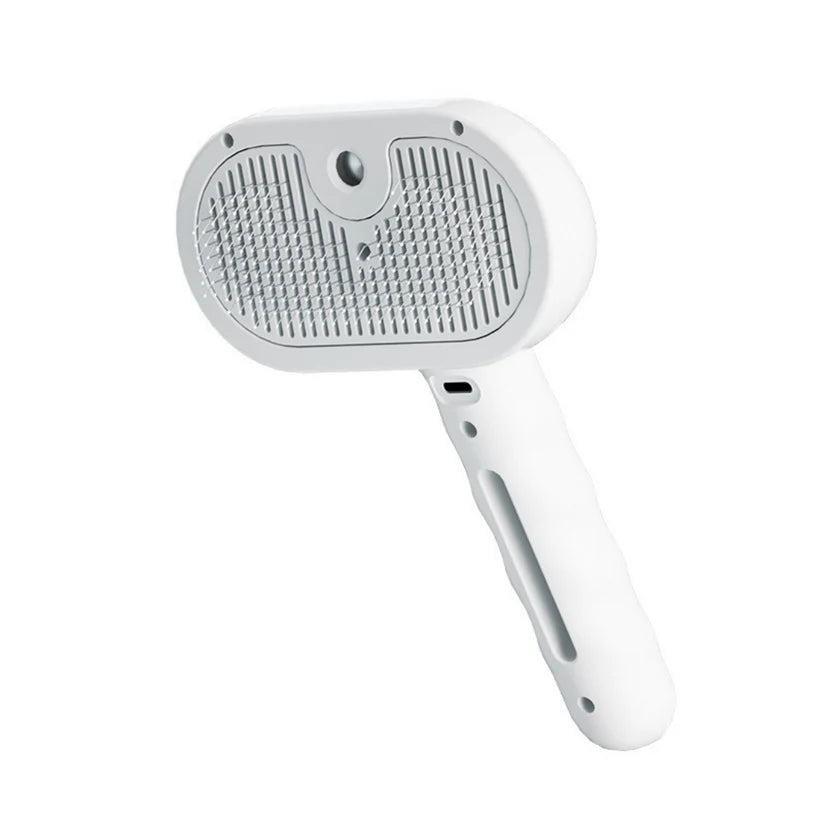 Pawmora – Steam Mist Pet Grooming Brush for Dogs & Cats