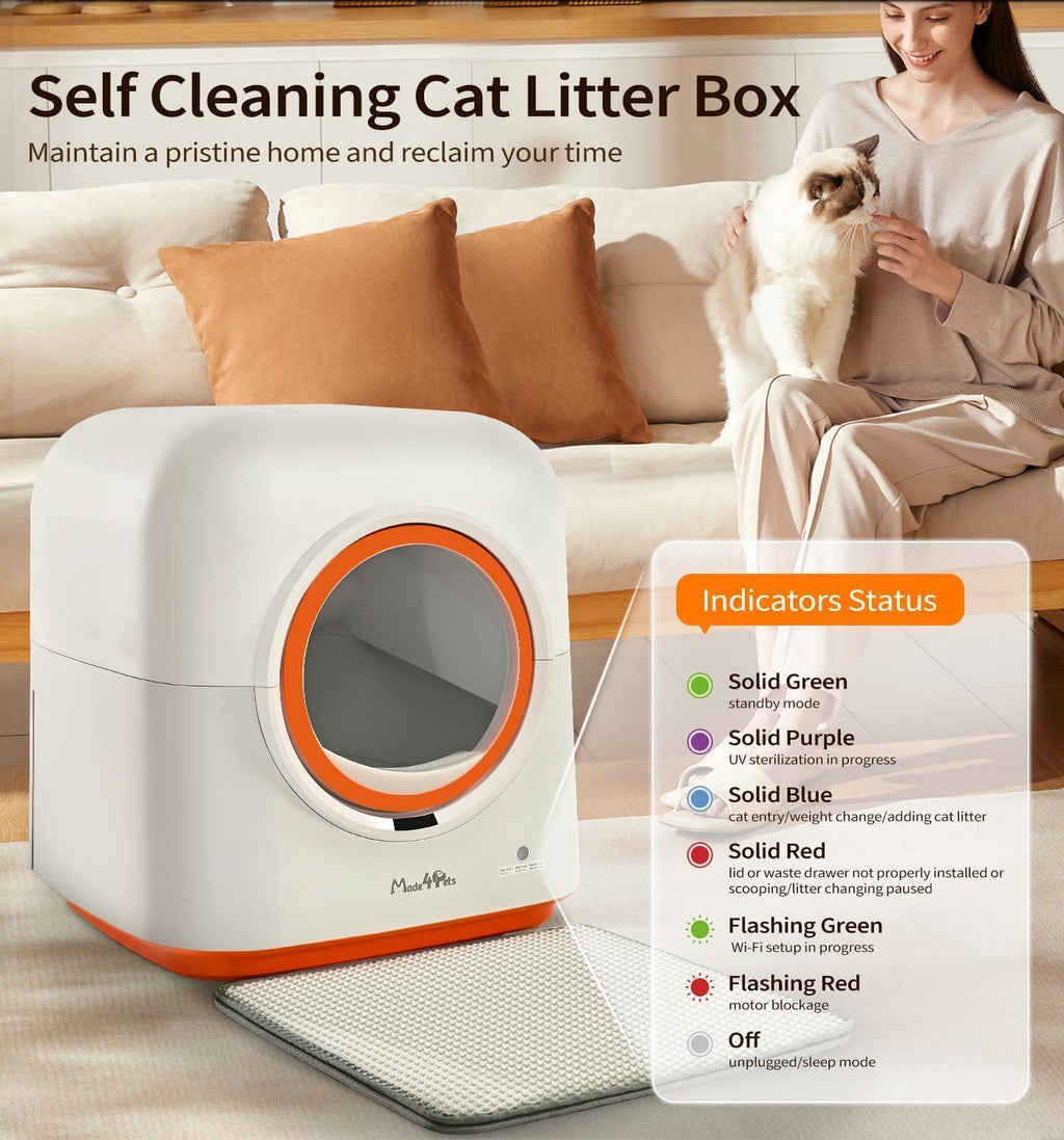 Furriva – Smart Self-Cleaning Cat Litter Box for Easy Maintenance