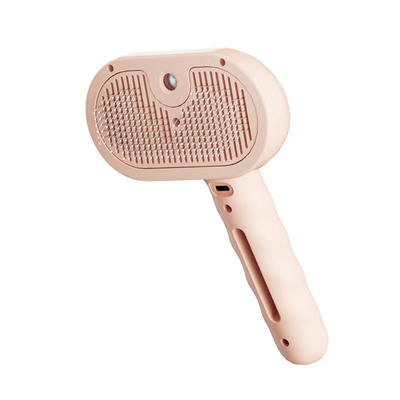 Pawmora – Steam Mist Pet Grooming Brush for Dogs & Cats
