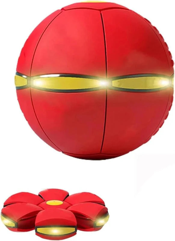 Pawzora – Transforming Flying Disc Dog Toy Ball