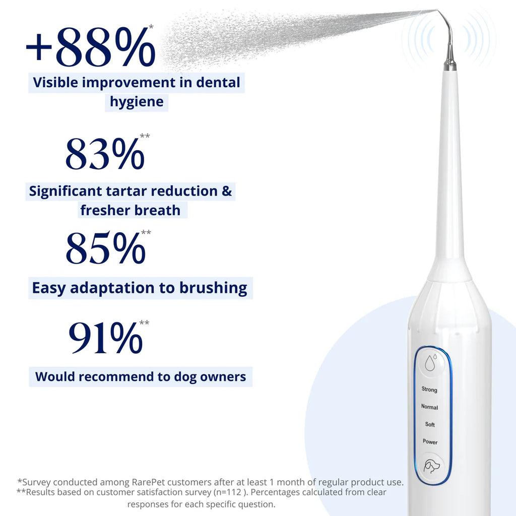 Pawvia™ – Silent Sonic Dog Plaque & Tartar Remover Kit