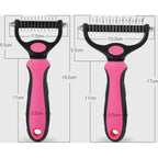 Furvana – Dual-Head Safe Dematting Pet Grooming Comb for Dogs & Cats