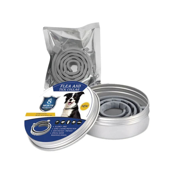 Pawvanta – Natural Flea & Tick Protection Collar for Dogs & Cats (8-Month Defense)