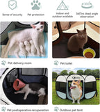 Pawvera – Spacious Pet Play Pen for Cats, Puppies & Small Pets