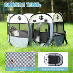Pawvera – Spacious Pet Play Pen for Cats, Puppies & Small Pets