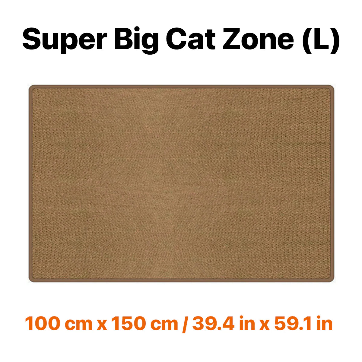 Sisalyn – Durable Sisal Cat Scratching Mat for Furniture Protection