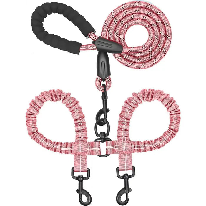 Pawvera – Heavy Duty Shock-Absorbing Dog Leash for Strong Pullers