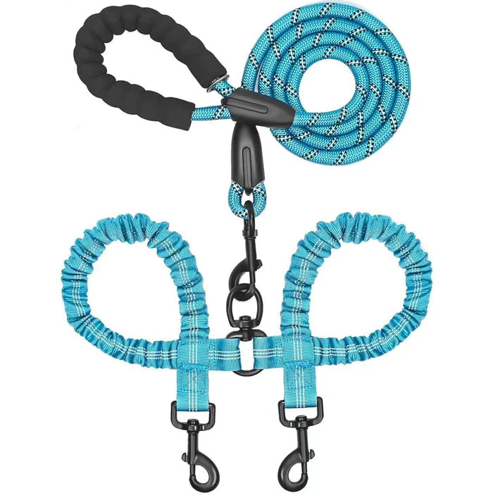 Pawvera – Heavy Duty Shock-Absorbing Dog Leash for Strong Pullers