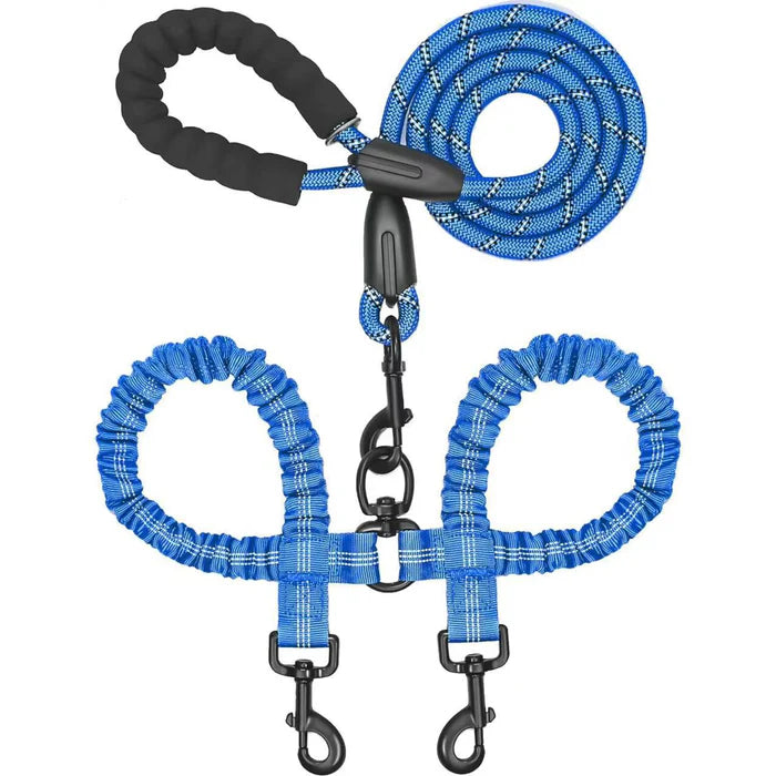 Pawvera – Heavy Duty Shock-Absorbing Dog Leash for Strong Pullers