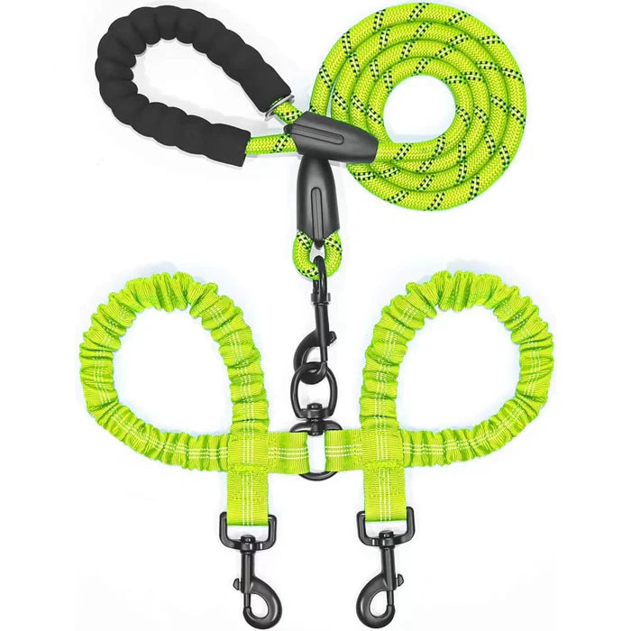 Pawvera – Heavy Duty Shock-Absorbing Dog Leash for Strong Pullers