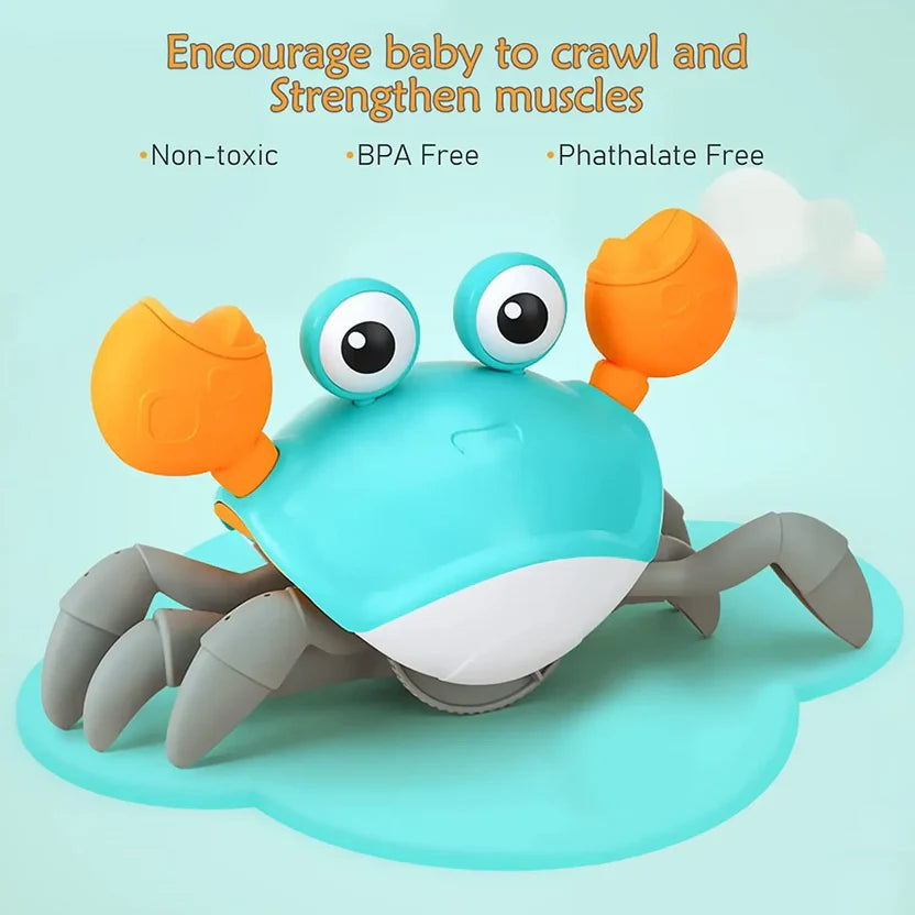 Crabira – Interactive Runaway Crab Pet Toy for Dogs & Cats