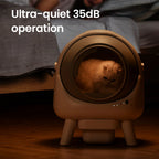 Whiskora™ – Wide Opening Smart Self-Cleaning Litter Box