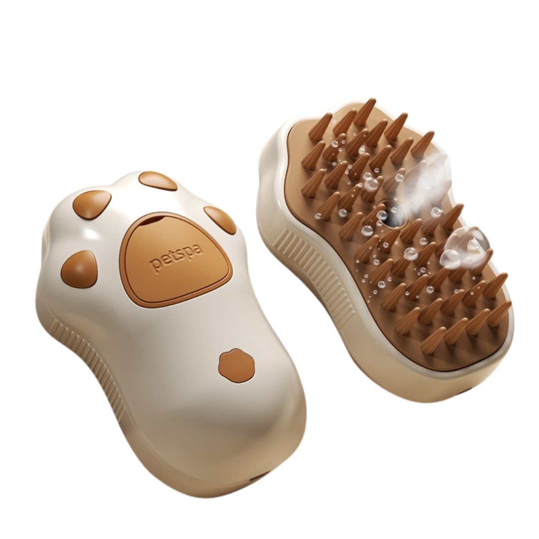 Furrada – Electric Steam Pet Brush for Grooming, Massage & Easy Hair Removal