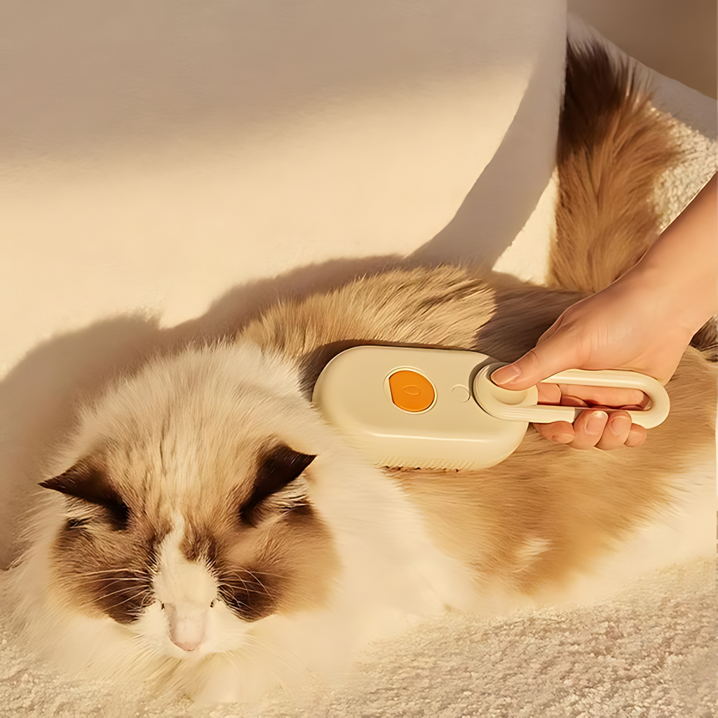 Furriva – Pet Steam Brush for Easy Grooming