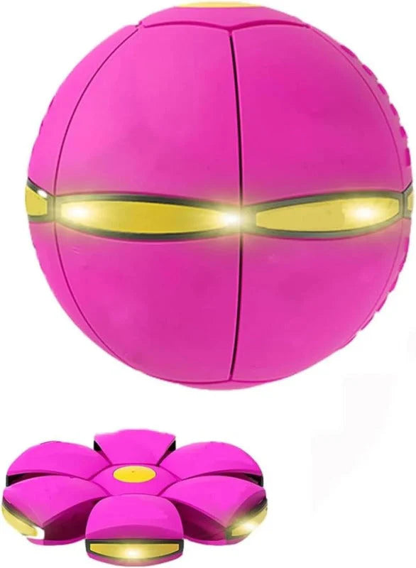 Pawzora – Transforming Flying Disc Dog Toy Ball