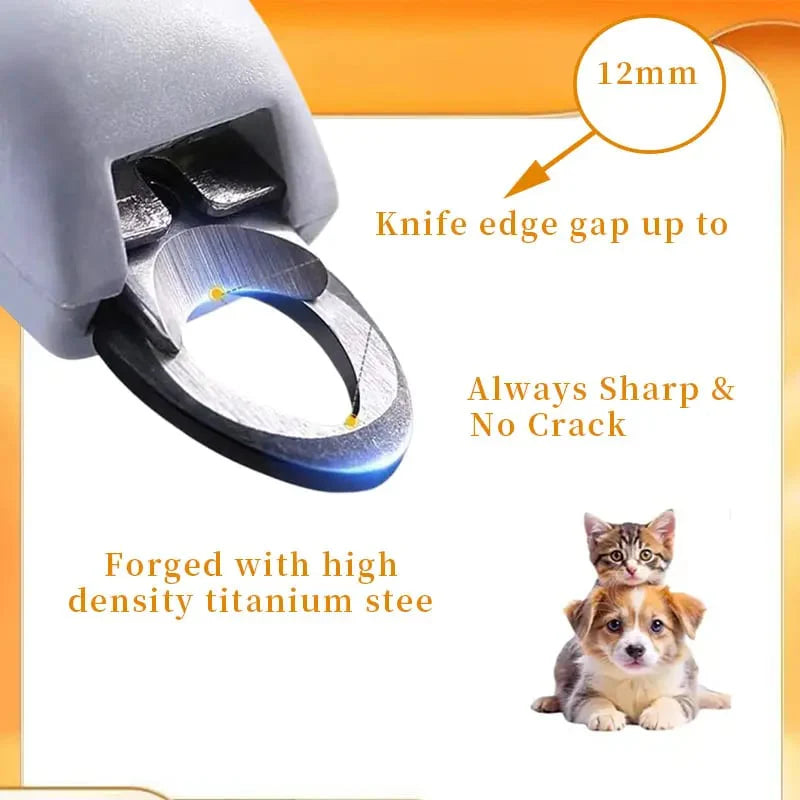 Pawlina™ – LED Pet Nail Clippers with Magnifier