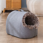 Pawluna – Cozy Winter Cave Bed for Dogs & Cats