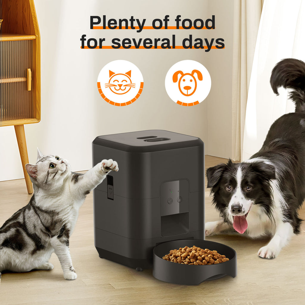 Pawlora – Smart Pet Feeder with Timed Portion Control & Remote App