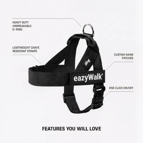 Lunorra – Gentle No-Pull Dog Harness for Happy, Calm Walks